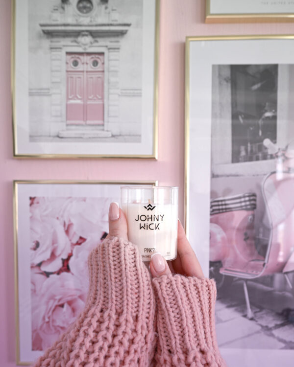 Sojowa świeca zapachowa - Pink?! – Image 2